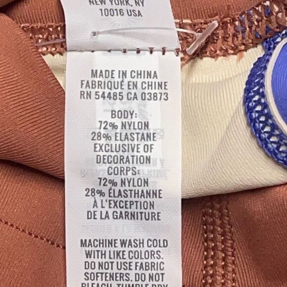 Aerie Offline Peach and Periwinkle Colorblock Goals Hiker Leggings - Long N0368 - Picture 4 of 6